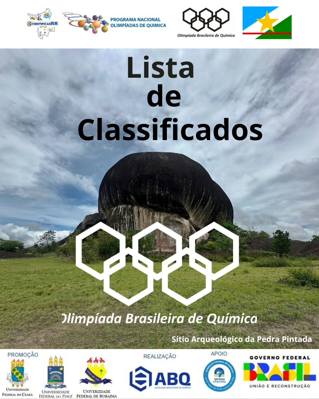 Lista de inscritos na OBQ 2026